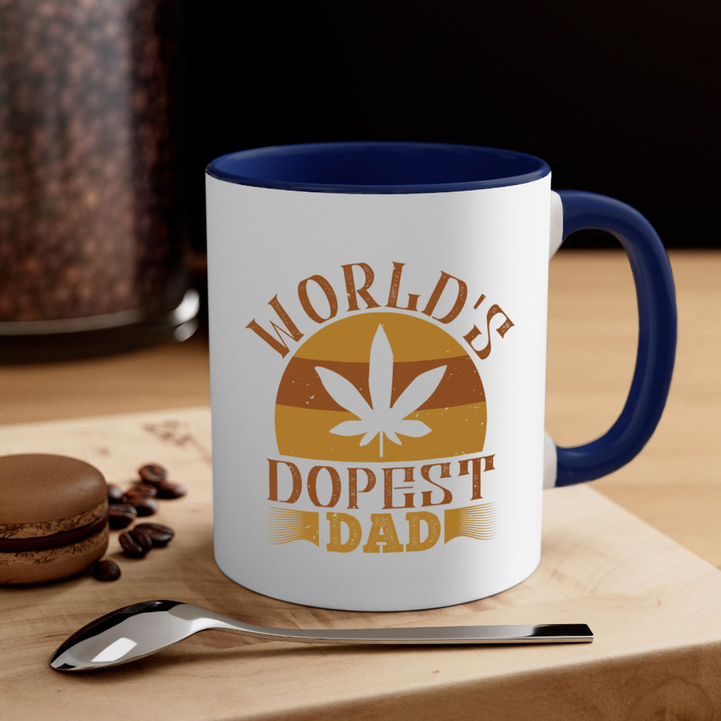 worlds dopest dad 145#- fathers day-Mug / Coffee Cup
