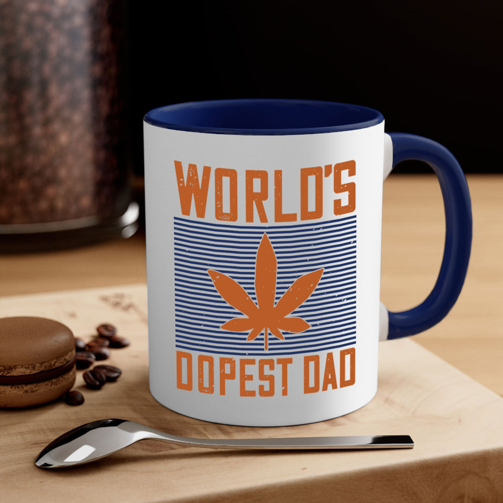 worlds dopest dad 148#- fathers day-Mug / Coffee Cup