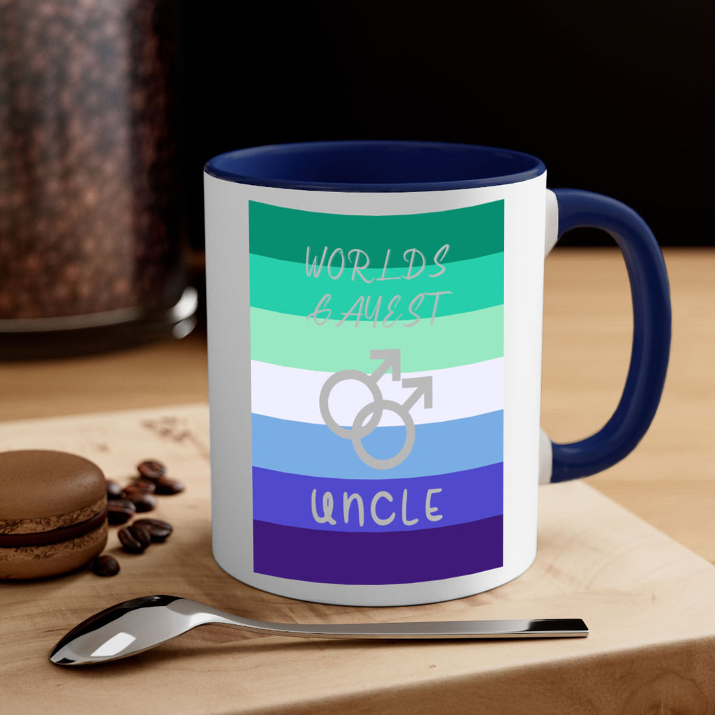 worlds gayest uncle lgbt proud 1#- lgbt-Mug / Coffee Cup