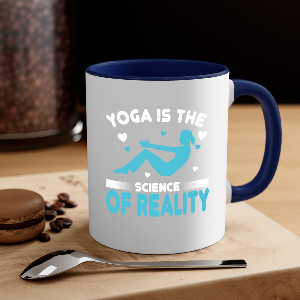 yoga is the science of reality 16#- yoga-Mug / Coffee Cup