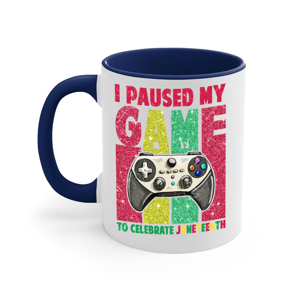 I Paused My Game To Celebrate Juneteeth 1#- juneteenth-Mug / Coffee Cup