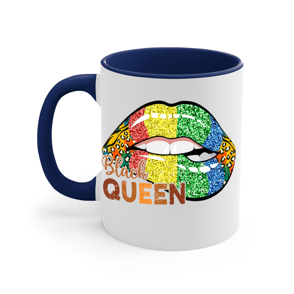 Juneteenth Black Queen Sexy Lip Png 35#- juneteenth-Mug / Coffee Cup