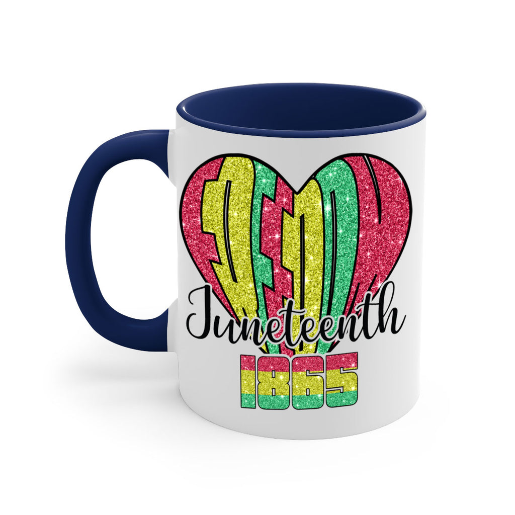 Juneteenth Since 1865 Heart 20#- juneteenth-Mug / Coffee Cup