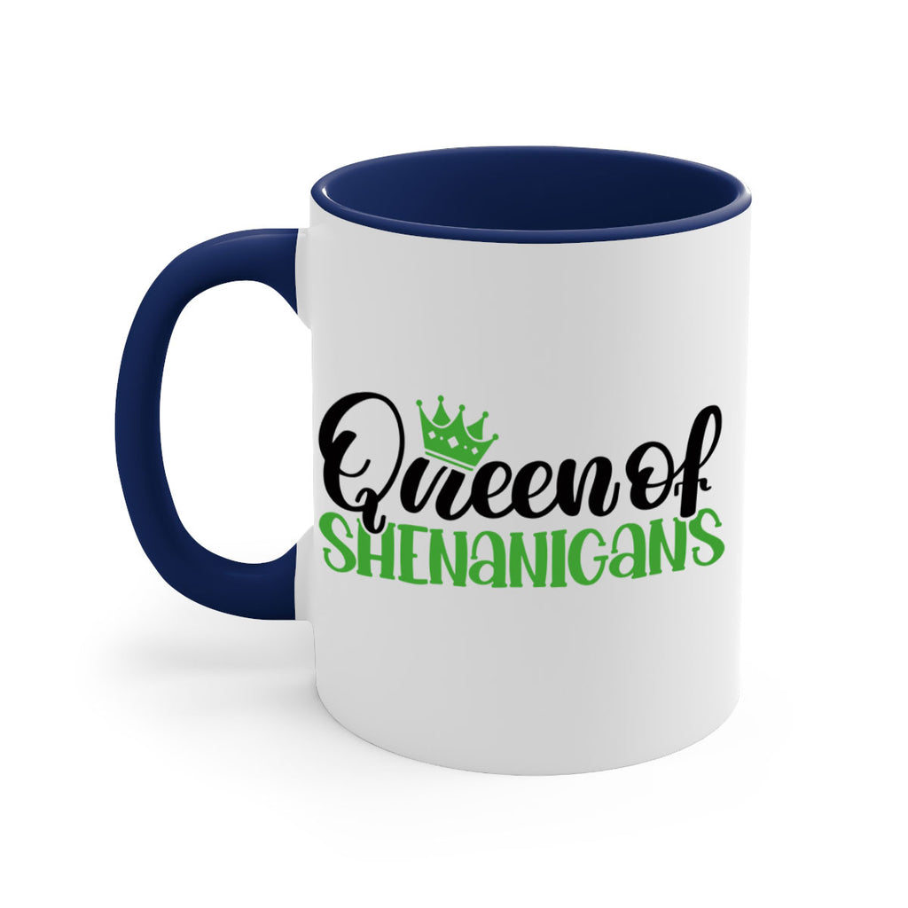 Queen Of Shenanigans Style 36#- St Patricks Day-Mug / Coffee Cup