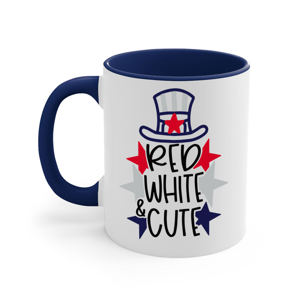 Red White Cute Style 169#- 4th Of July-Mug / Coffee Cup