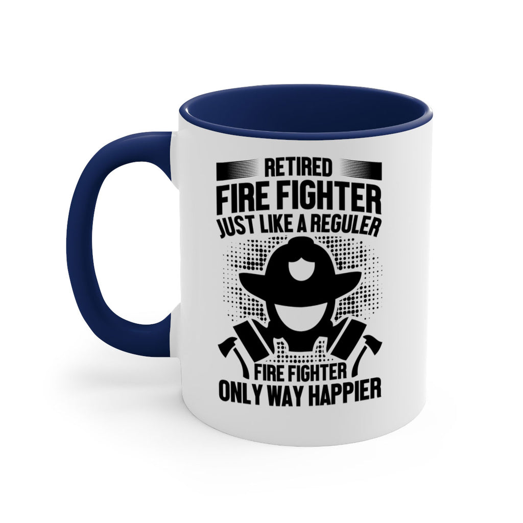 Retired fire Style 40#- fire fighter-Mug / Coffee Cup