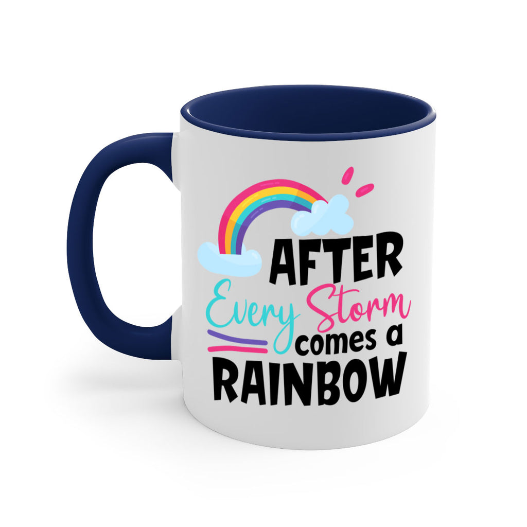 after every storm comes a rainbow Style 291#- baby2-Mug / Coffee Cup