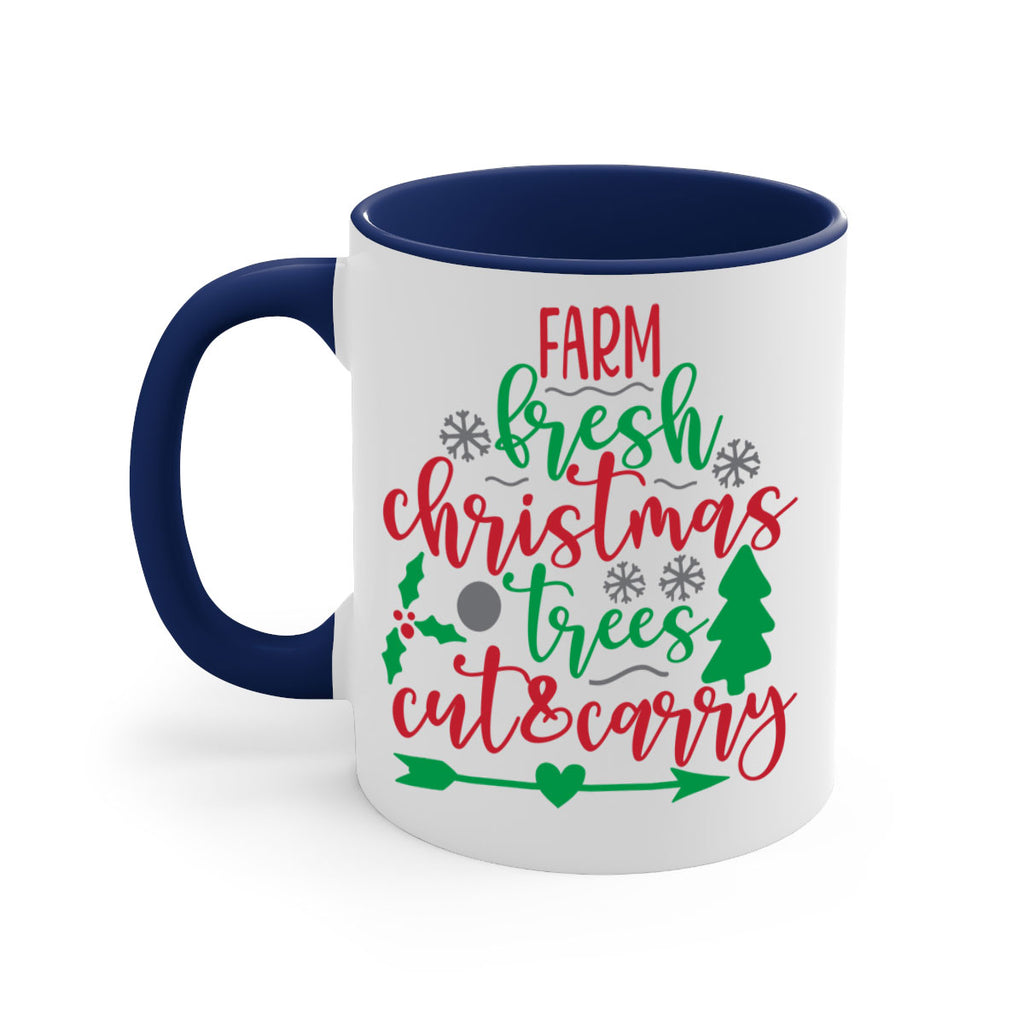 farm fress christmas trees style 208#- christmas-Mug / Coffee Cup