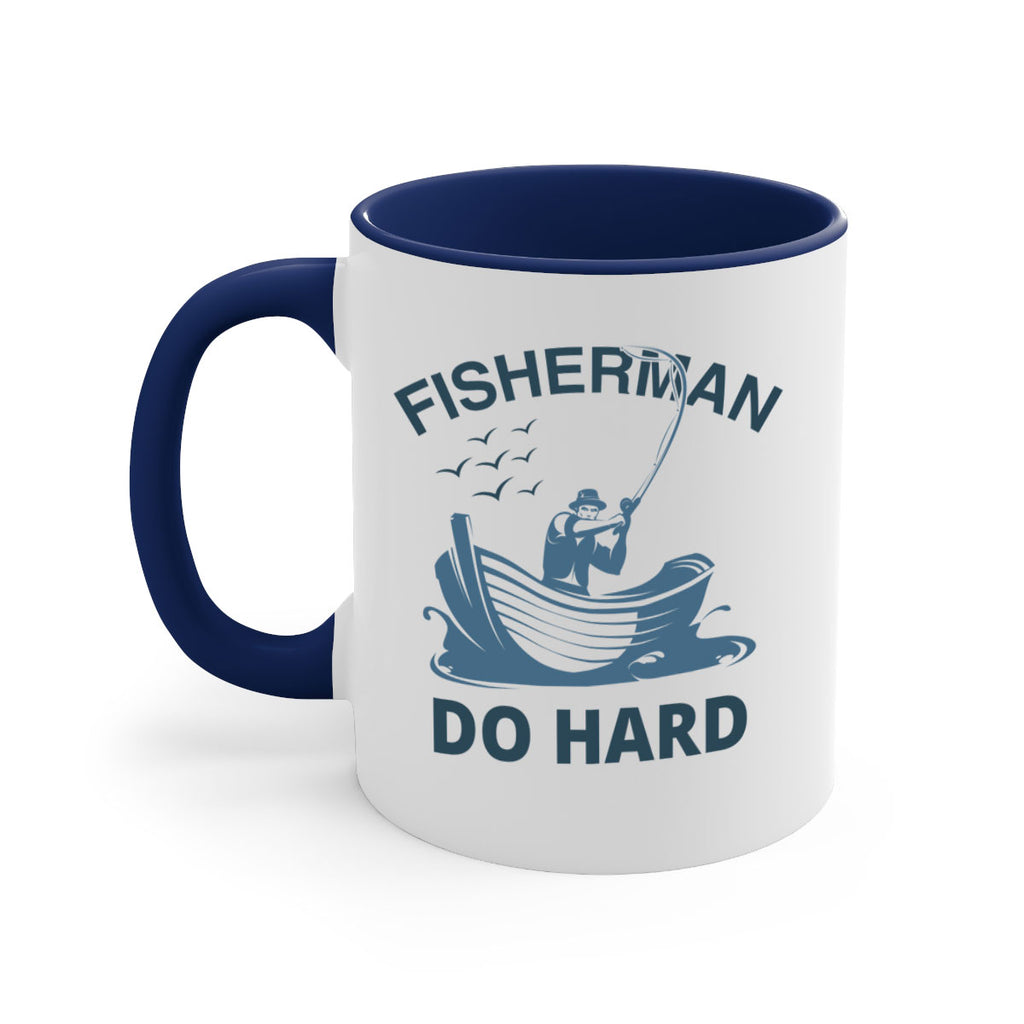 fisher man do hard 155#- fishing-Mug / Coffee Cup