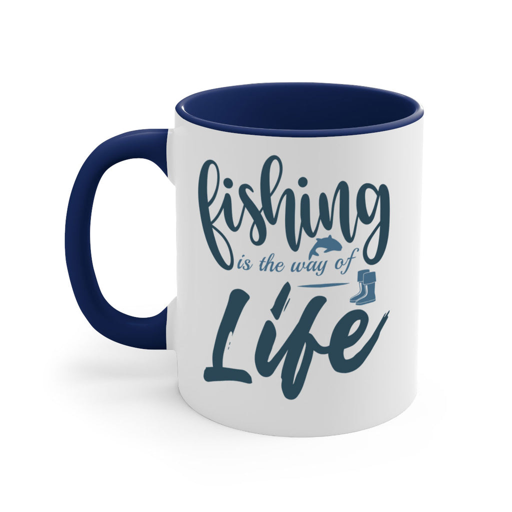 fishing is the way 137#- fishing-Mug / Coffee Cup