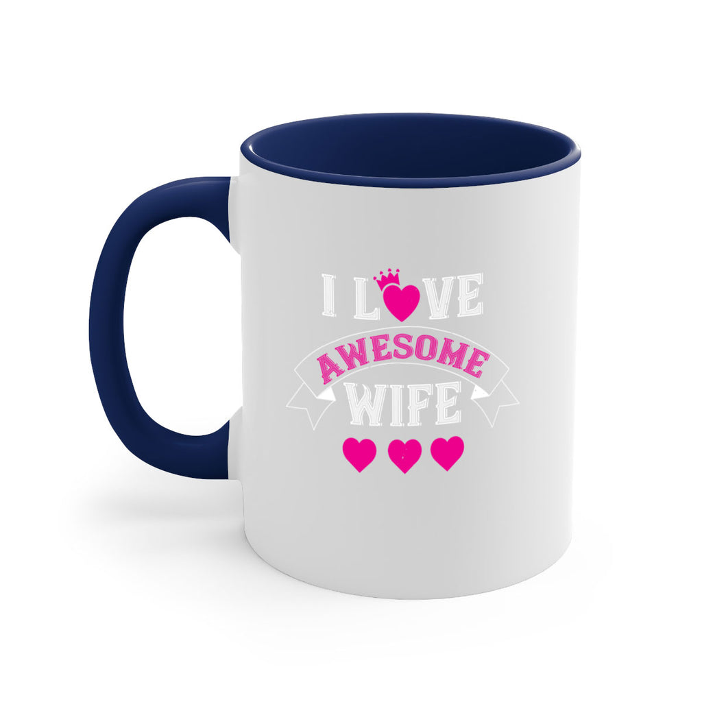 i love awesome wife 57#- valentines day-Mug / Coffee Cup