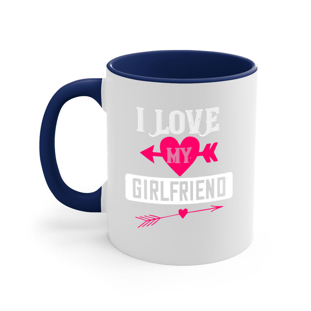 i love my girlfriend 54#- valentines day-Mug / Coffee Cup