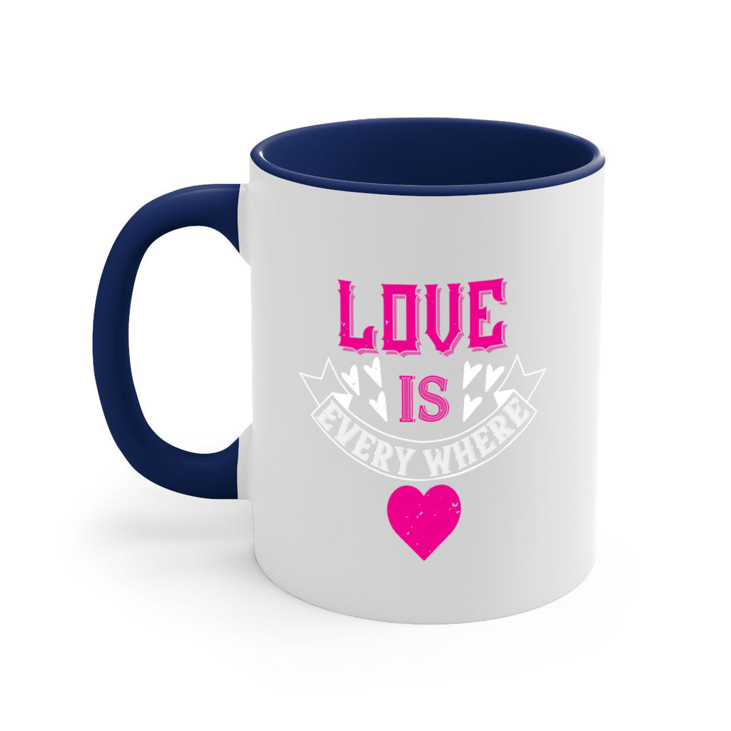 love is every where 44#- valentines day-Mug / Coffee Cup