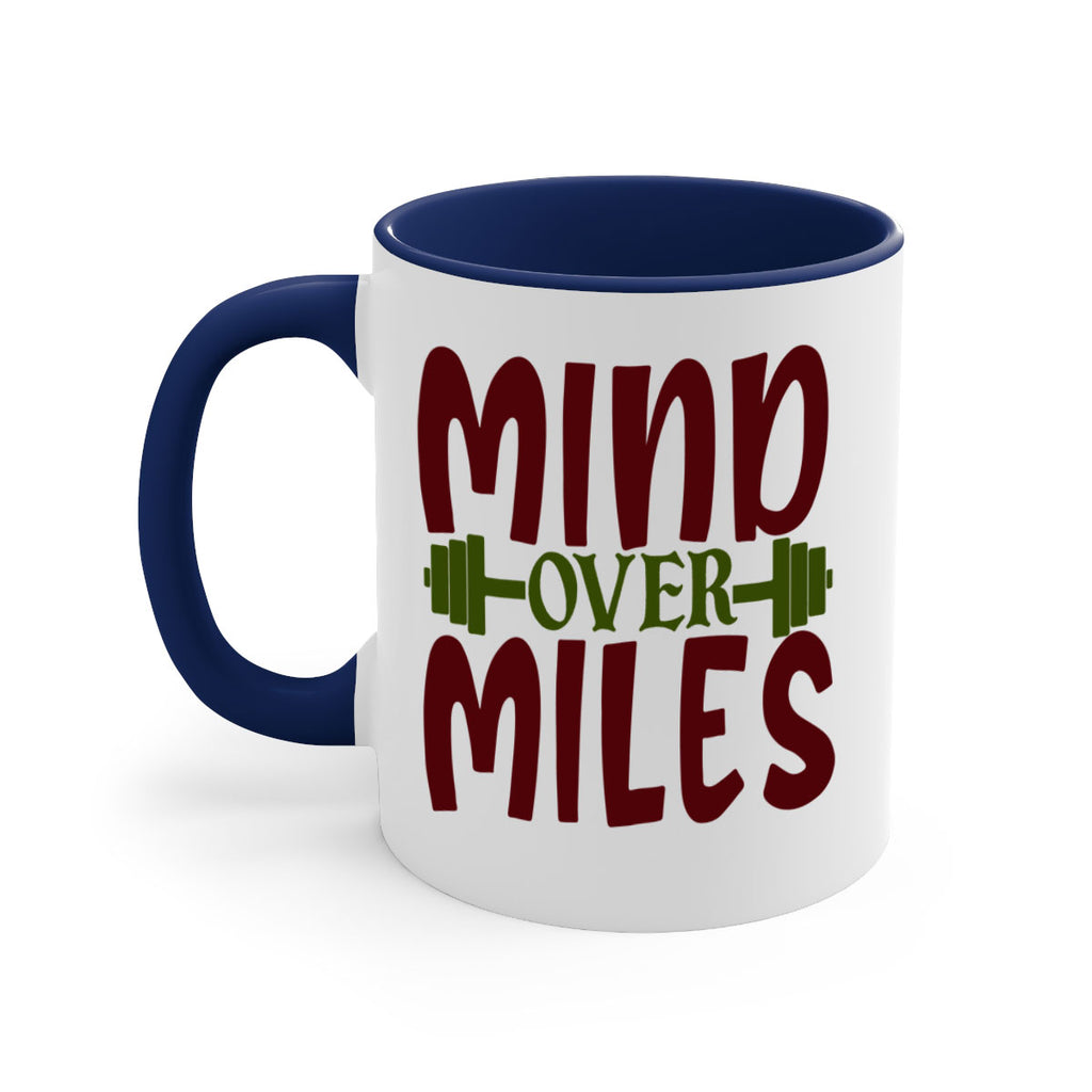 mind over miles 29#- gym-Mug / Coffee Cup