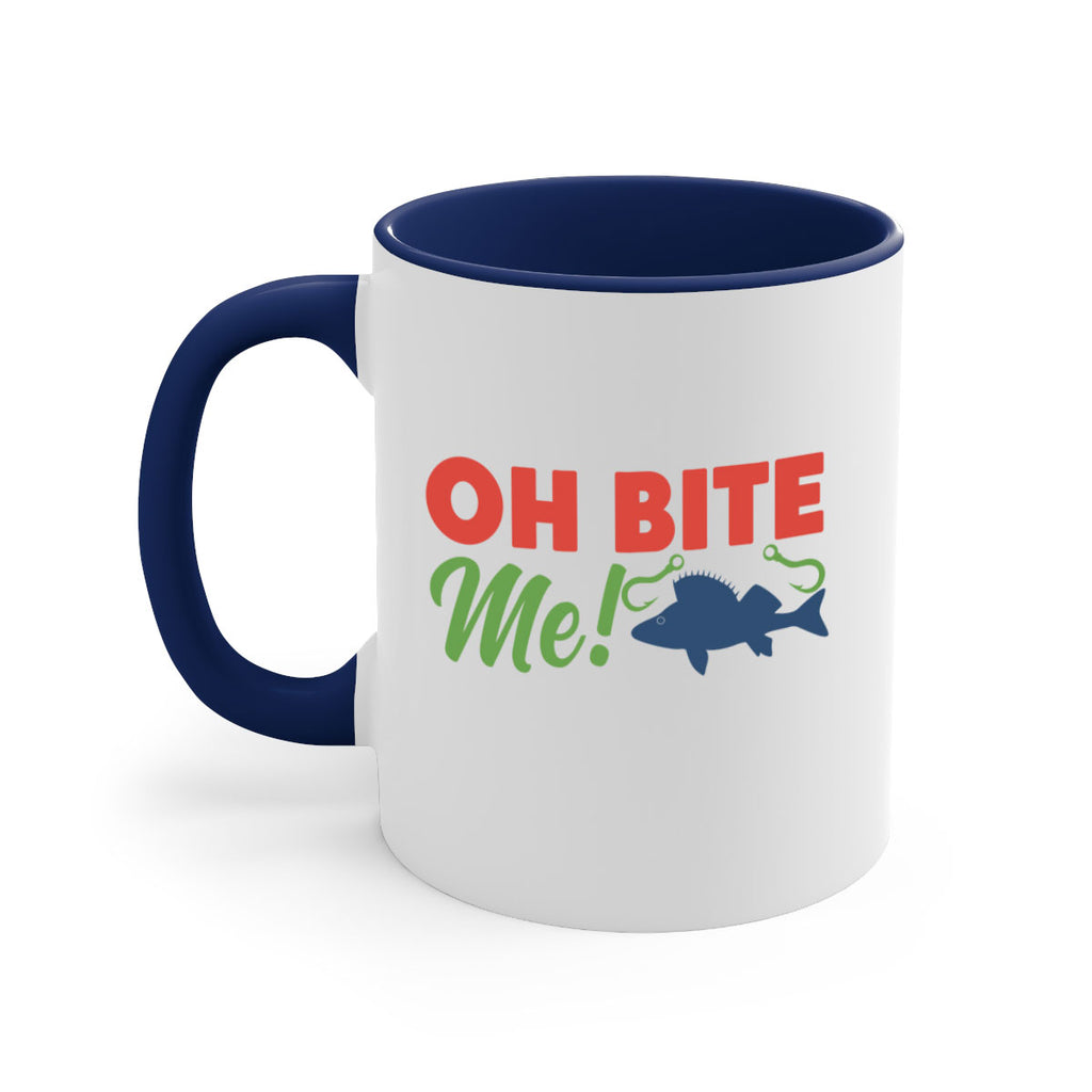 oh bite me 202#- fishing-Mug / Coffee Cup