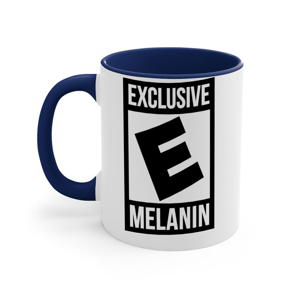 rated exclusive melanin 46#- black words - phrases-Mug / Coffee Cup