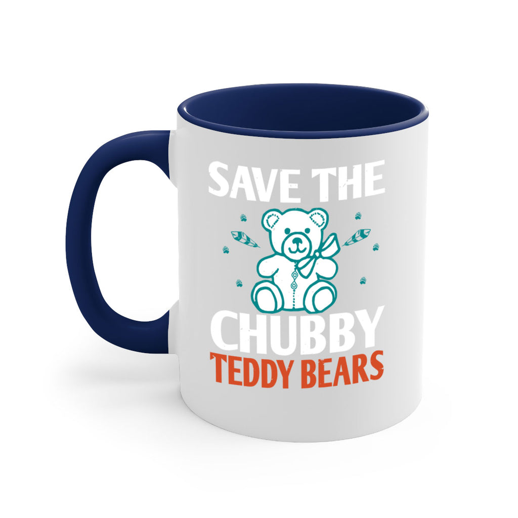 save the chubby teddy bears 28#- bear-Mug / Coffee Cup