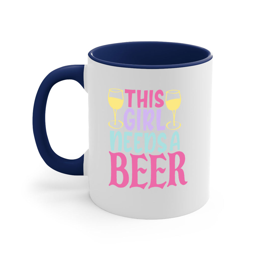 this girl needs a beer 120#- beer-Mug / Coffee Cup