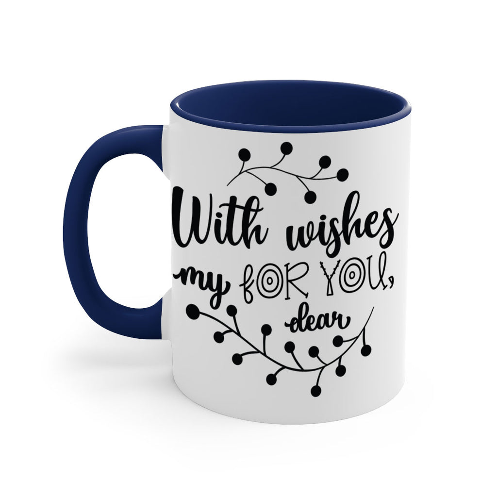 with wishes for you, my dear style 1245#- christmas-Mug / Coffee Cup