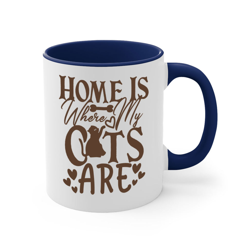 Home Is Where My Cats Are Style 15#- cat-Mug / Coffee Cup