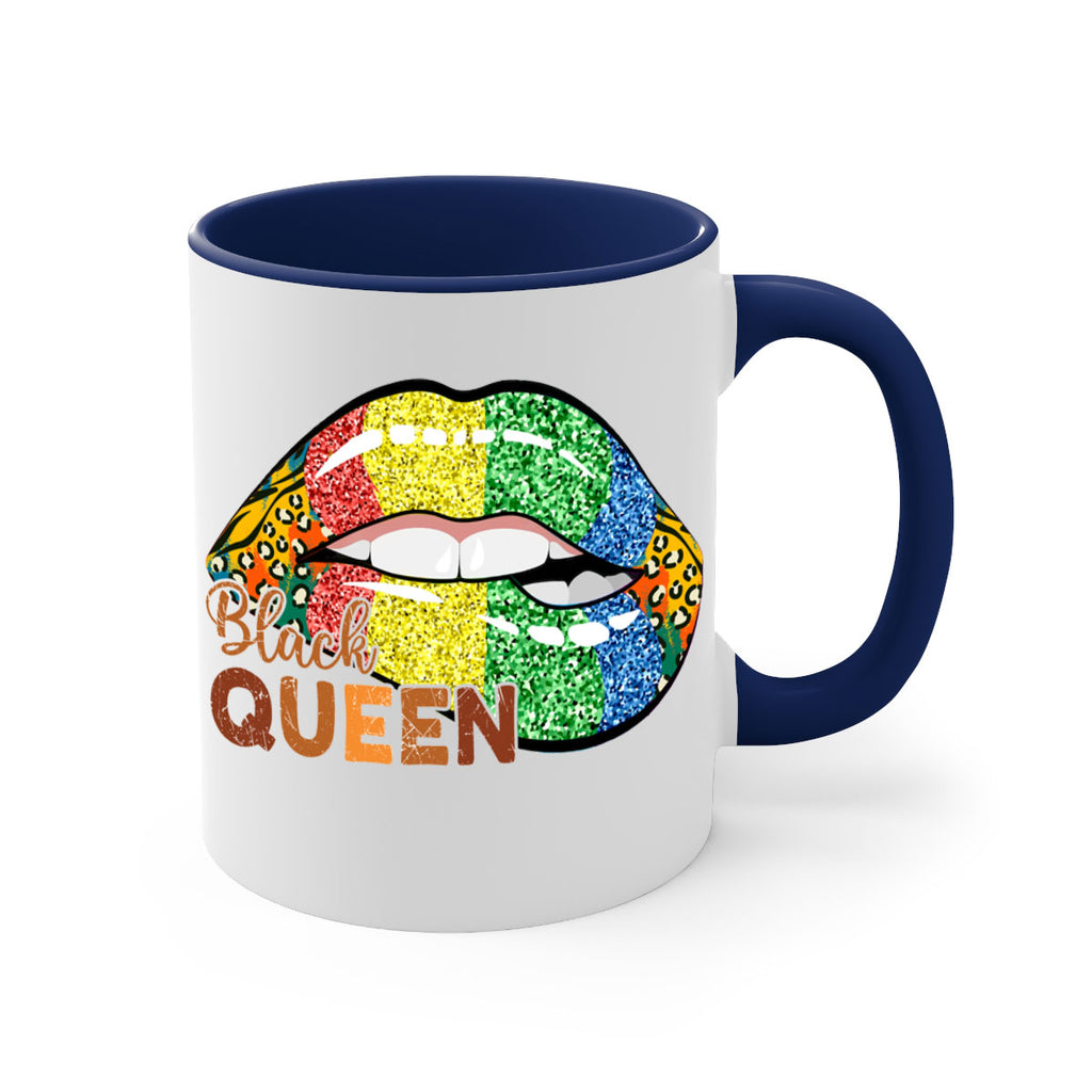 Juneteenth Black Queen Sexy Lip Png 35#- juneteenth-Mug / Coffee Cup