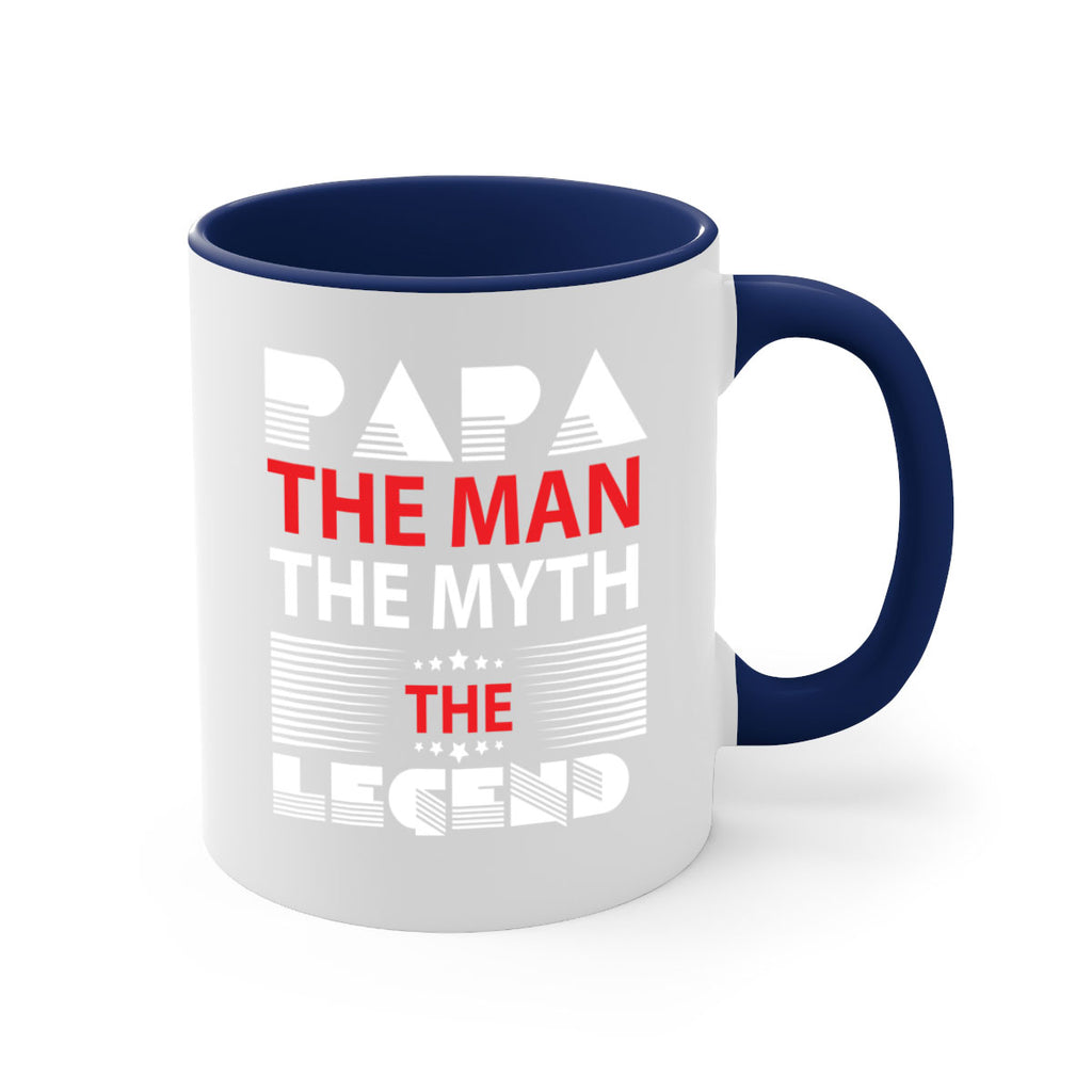PAPA THE MAN 114#- grandpa-Mug / Coffee Cup