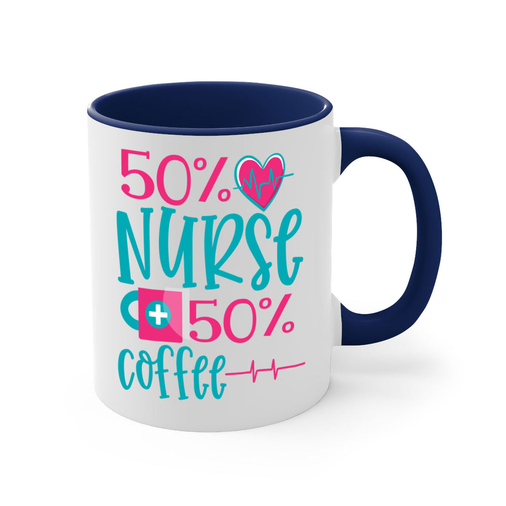 Percent Nurse Percent Coffee Style 395#- nurse-Mug / Coffee Cup