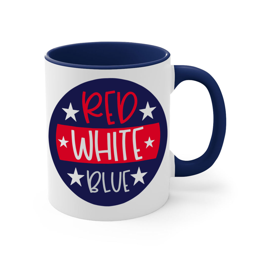 Red White Blue Style 170#- 4th Of July-Mug / Coffee Cup