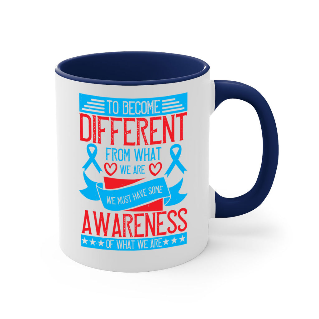 To become different from what we are we must have some awareness of what we are Style 11#- Self awareness-Mug / Coffee Cup