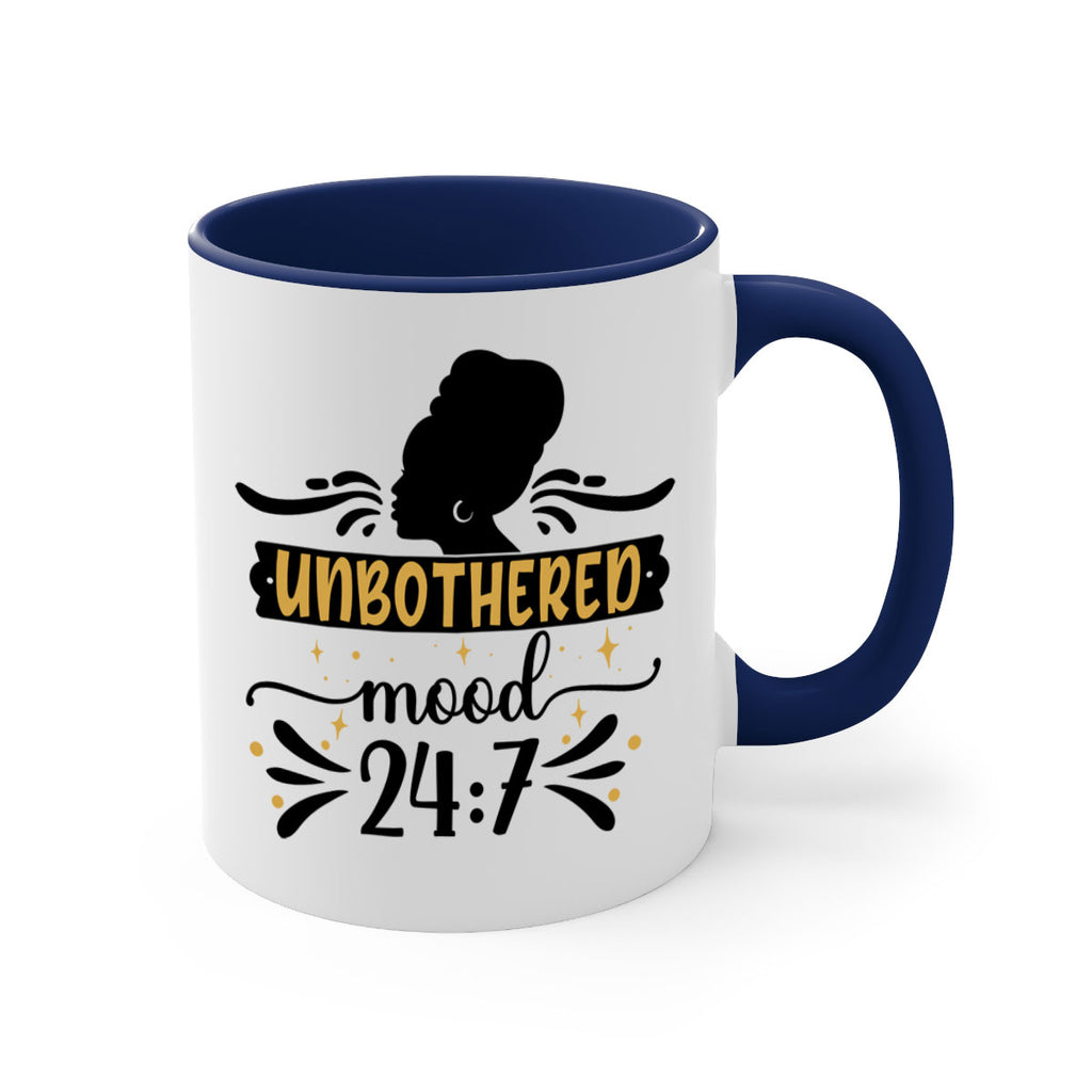 Unbothered mood Style 2#- Black women - Girls-Mug / Coffee Cup