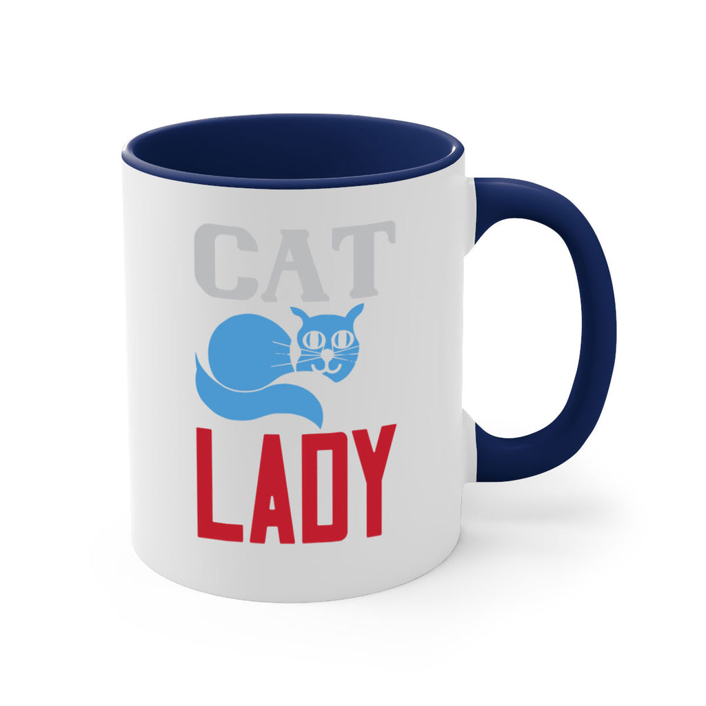 cat lady Style 31#- cat-Mug / Coffee Cup
