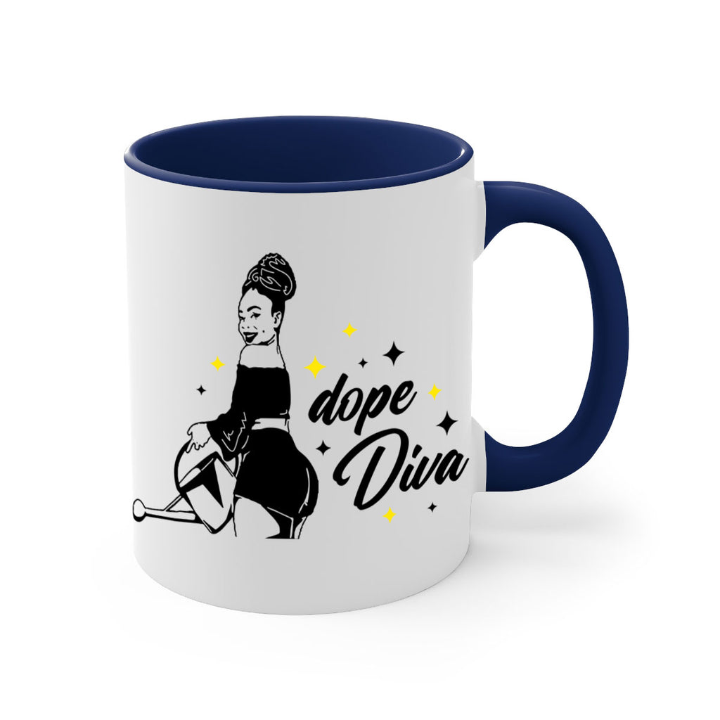 dope diva 4#- Black women - Girls-Mug / Coffee Cup