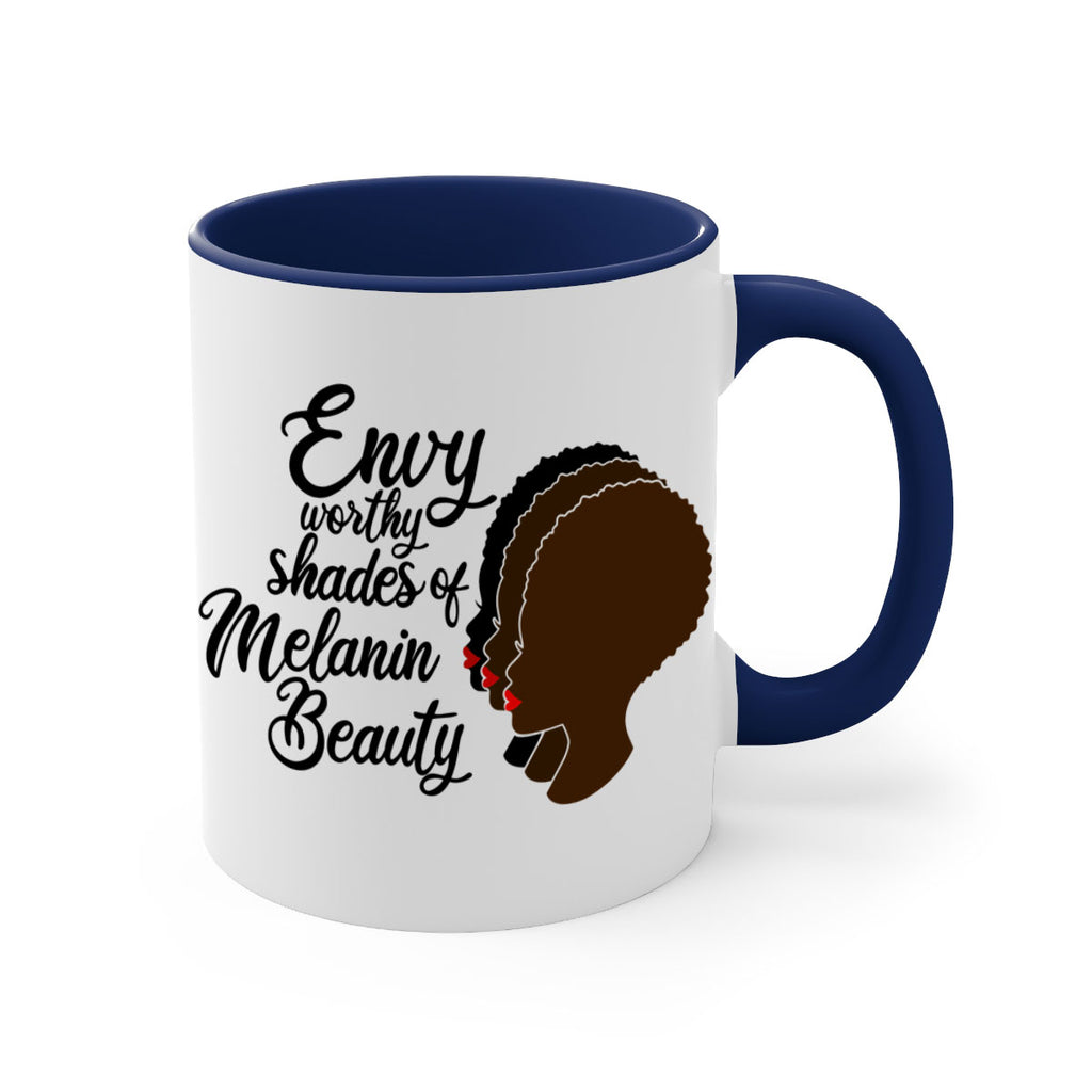 envy worth shades of melanin Style 39#- Black women - Girls-Mug / Coffee Cup
