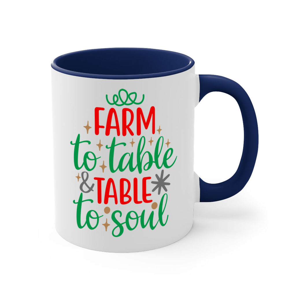farm to table & table to soul style 209#- christmas-Mug / Coffee Cup