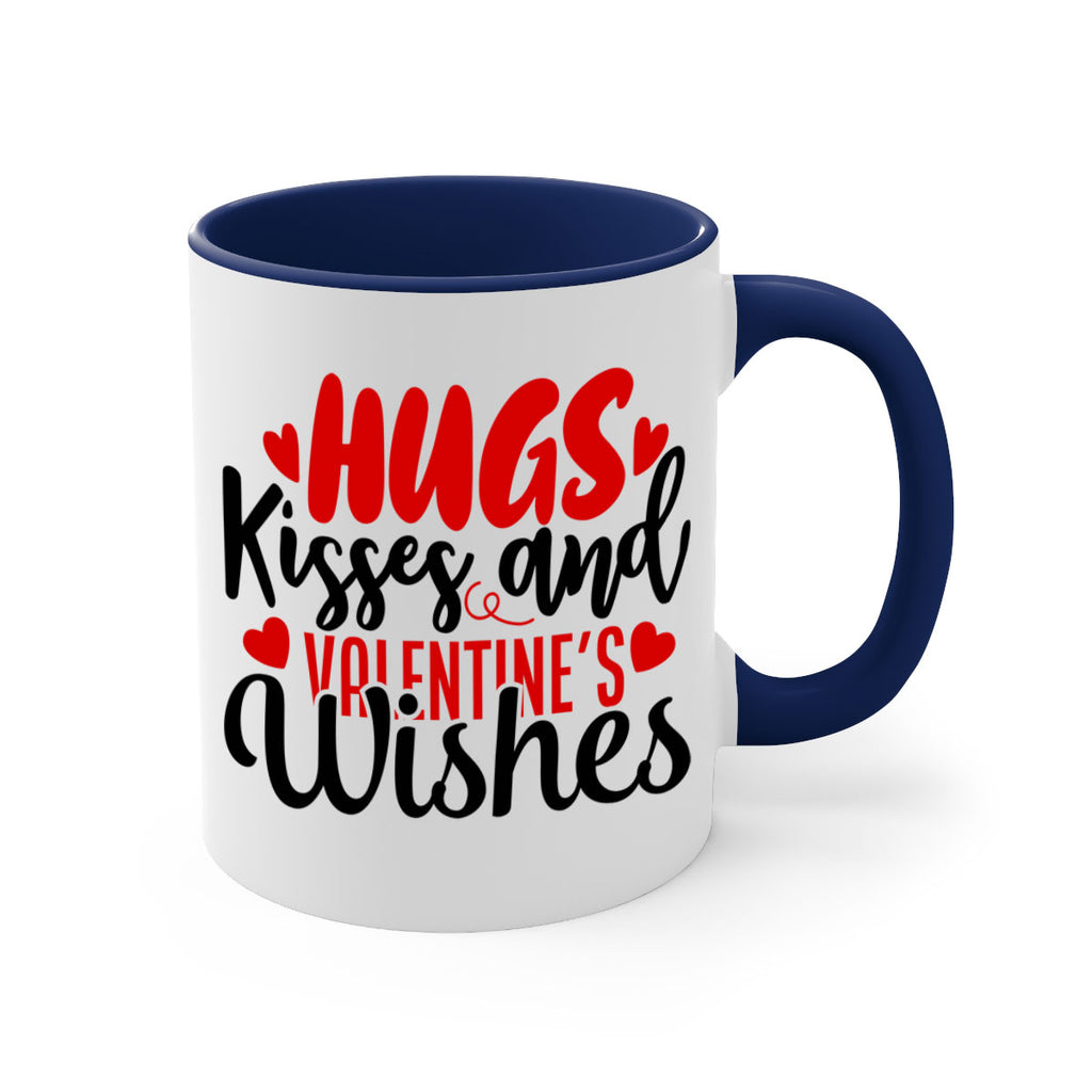 hugs kisses and valentines wishes 71#- valentines day-Mug / Coffee Cup
