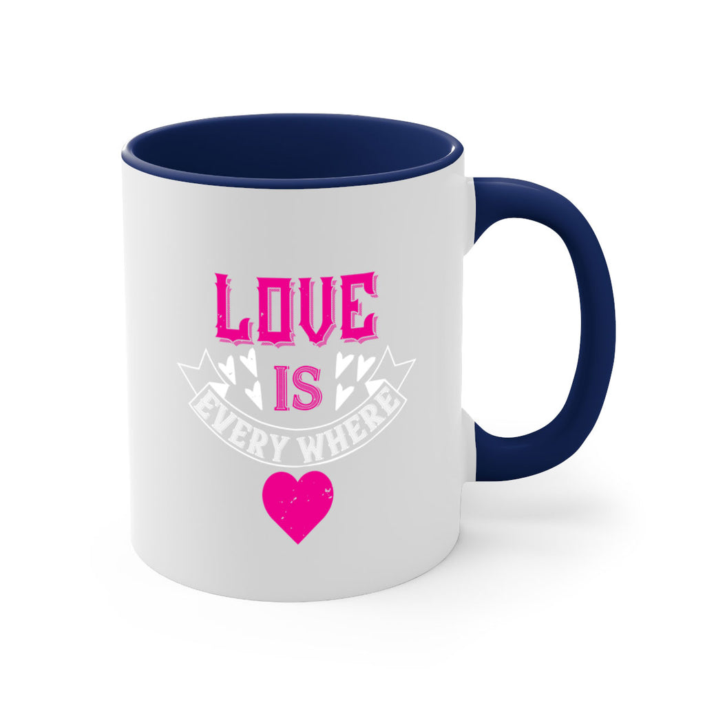 love is every where 44#- valentines day-Mug / Coffee Cup