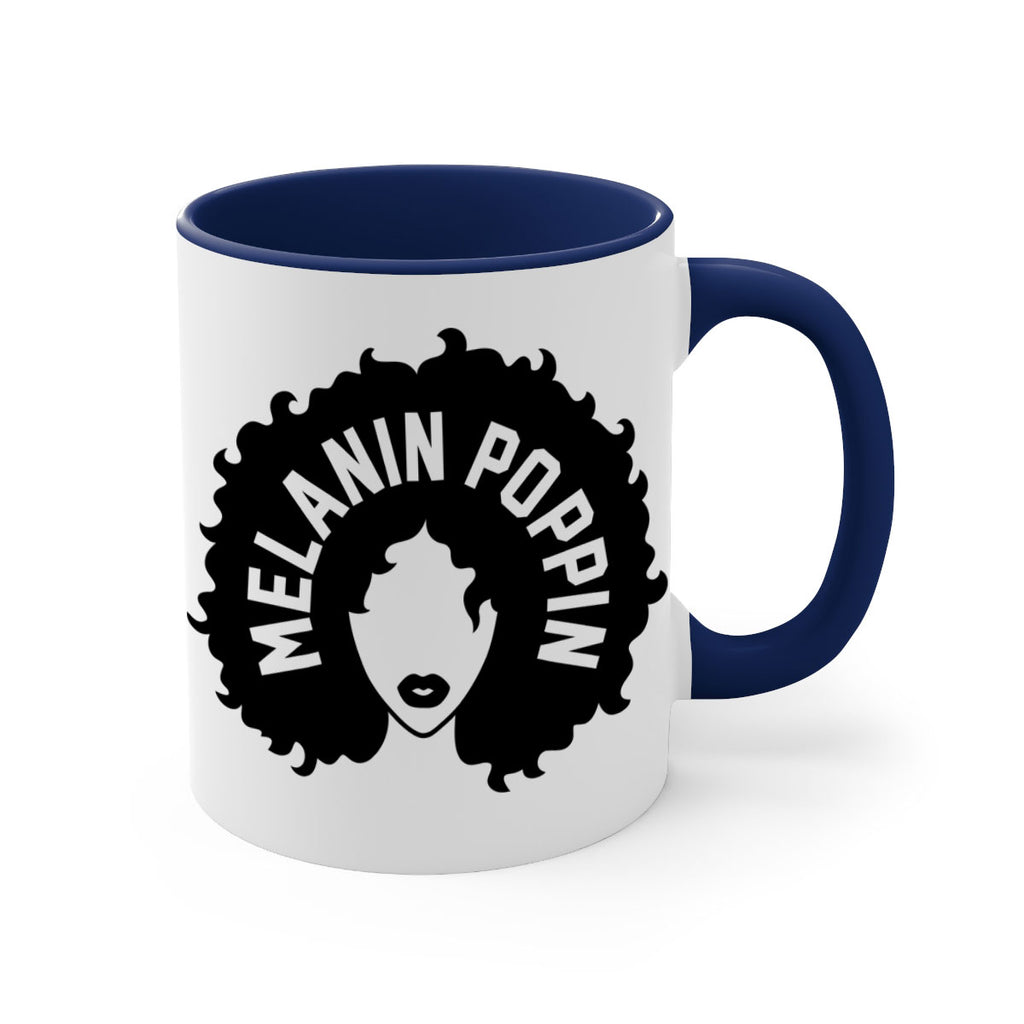 melanin poppin 85#- black words - phrases-Mug / Coffee Cup