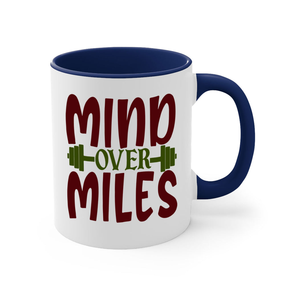 mind over miles 29#- gym-Mug / Coffee Cup