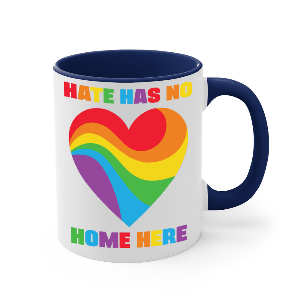 rainbow heart hate has no lgbt 30#- lgbt-Mug / Coffee Cup