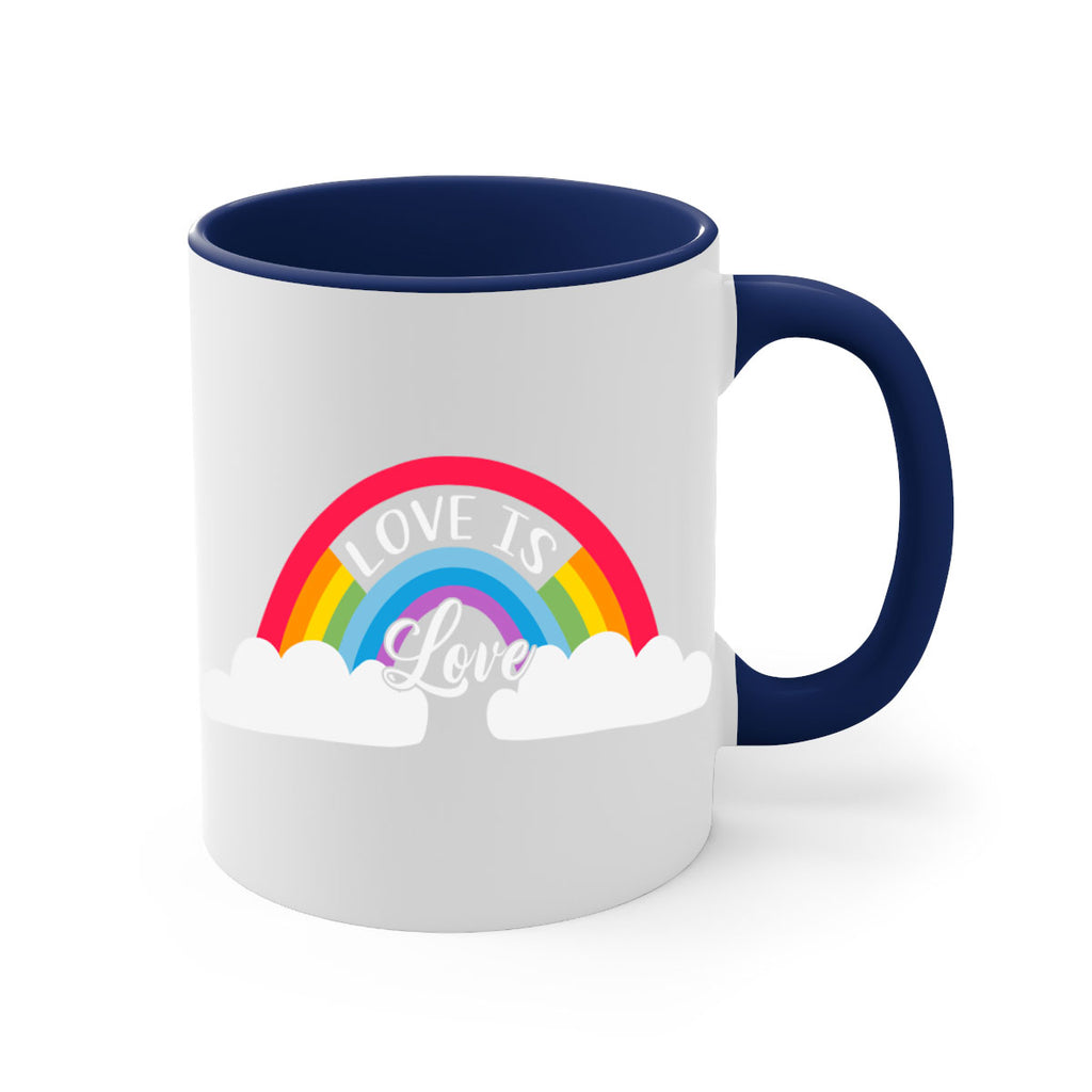 rainbow lgbt love is love 28#- lgbt-Mug / Coffee Cup