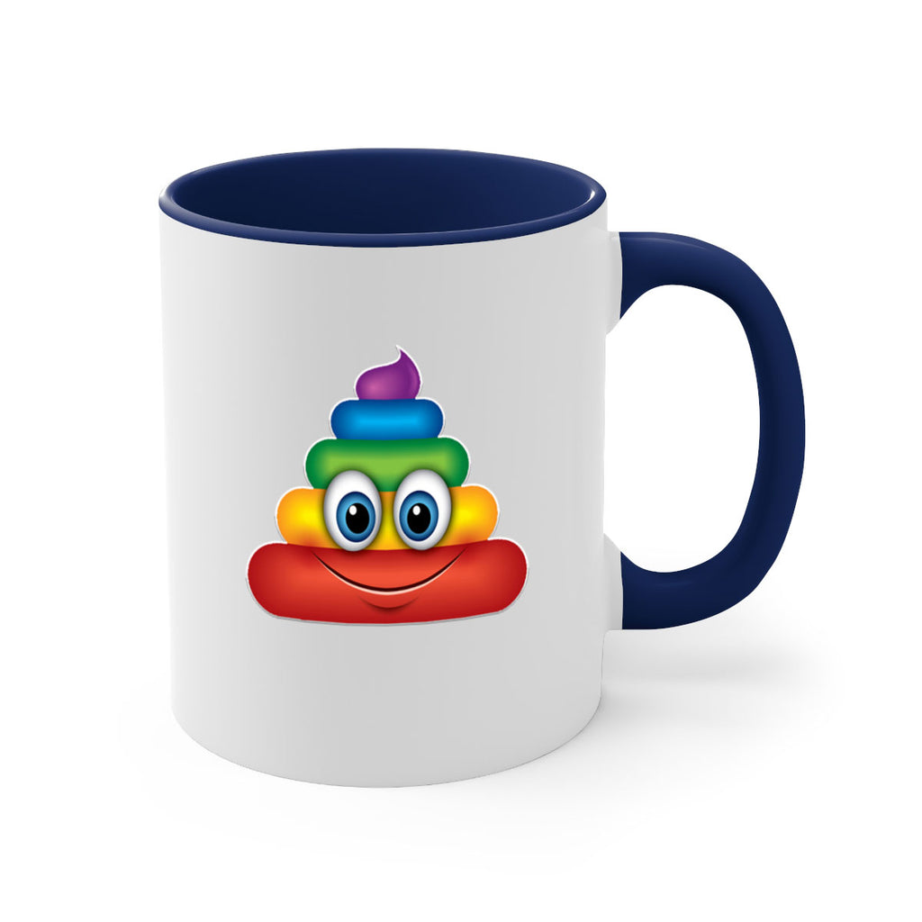 rainbow poop emoji 4#- lgbt-Mug / Coffee Cup