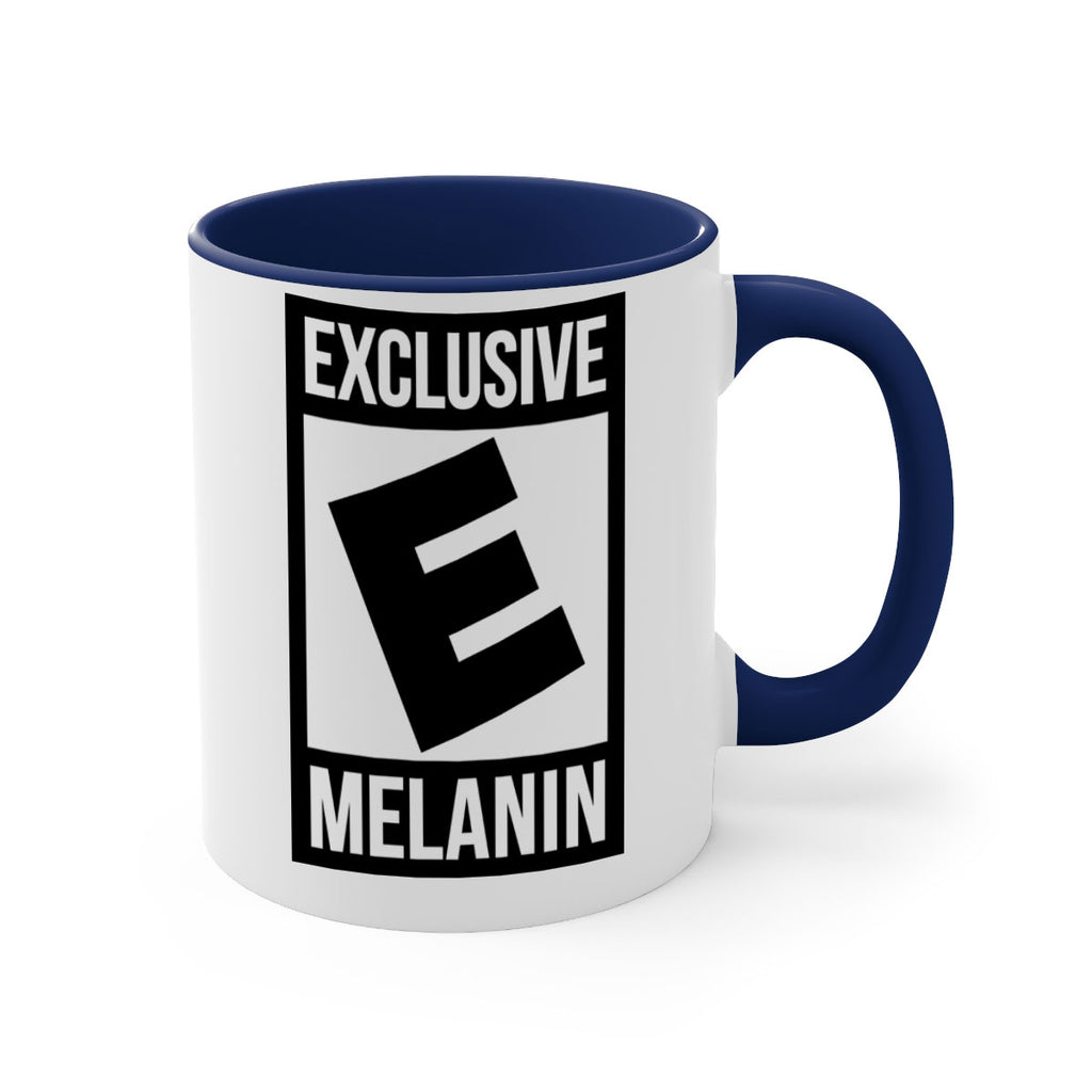 rated exclusive melanin 46#- black words - phrases-Mug / Coffee Cup