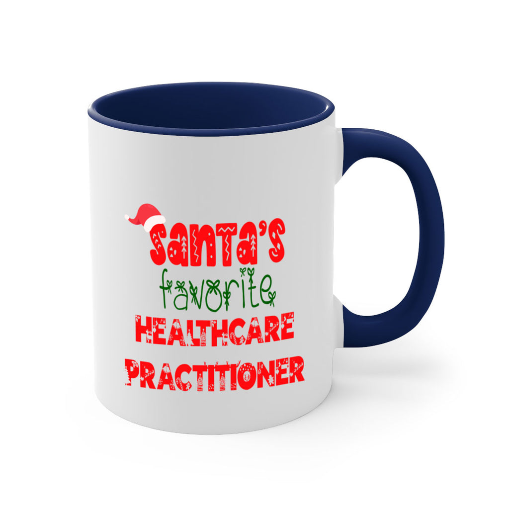 santas favorite healthcare practitioner style 867#- christmas-Mug / Coffee Cup