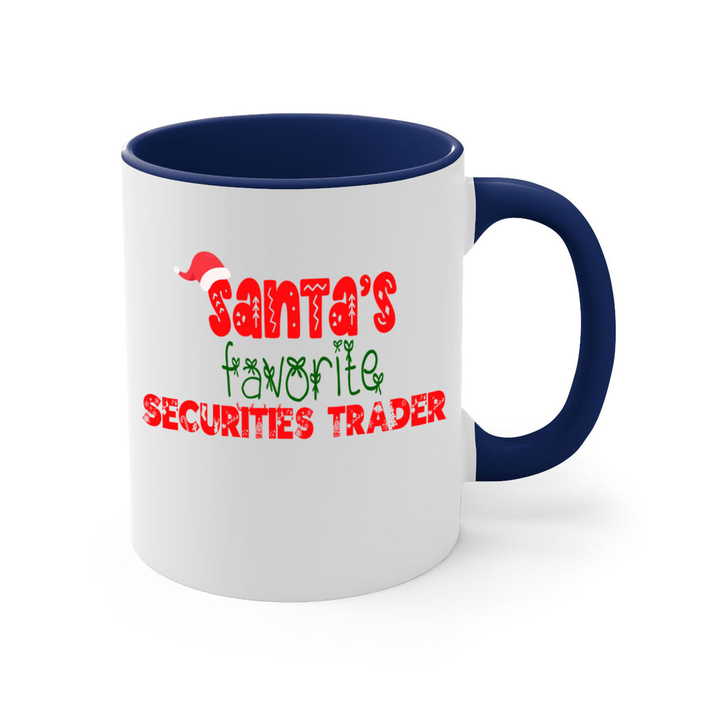 santas favorite securities trader style 1073#- christmas-Mug / Coffee Cup