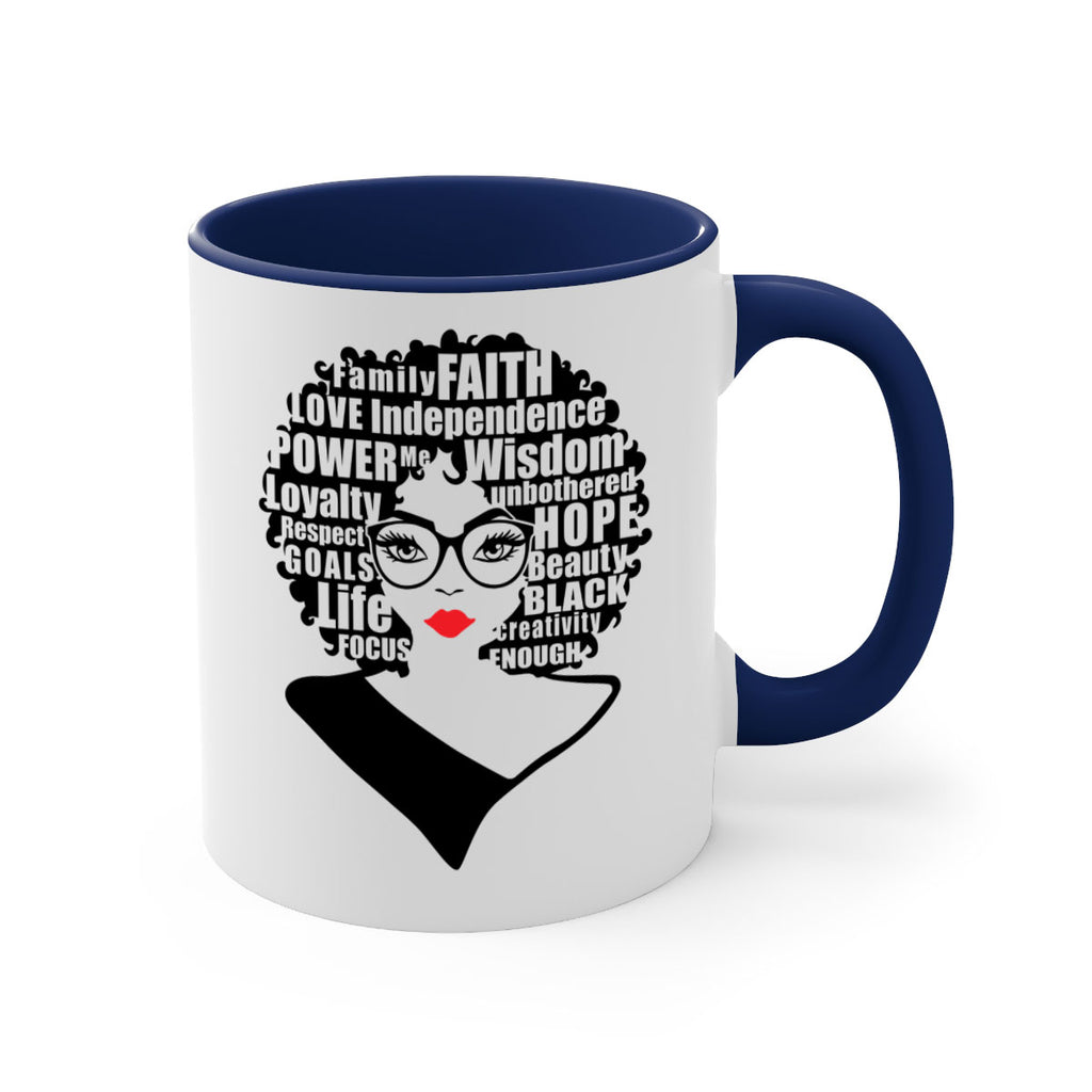 she is unique 16#- Black women - Girls-Mug / Coffee Cup