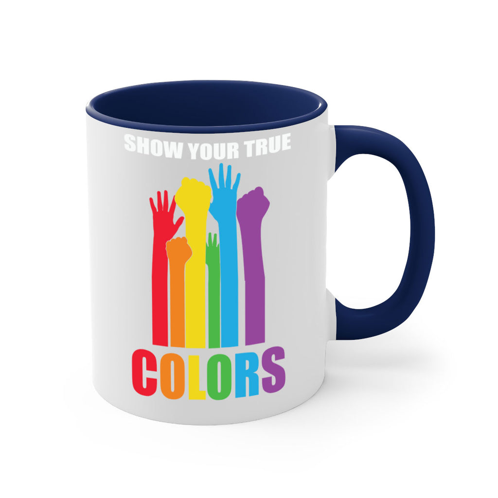 true colors rainbow pride flag lgbt 9#- lgbt-Mug / Coffee Cup