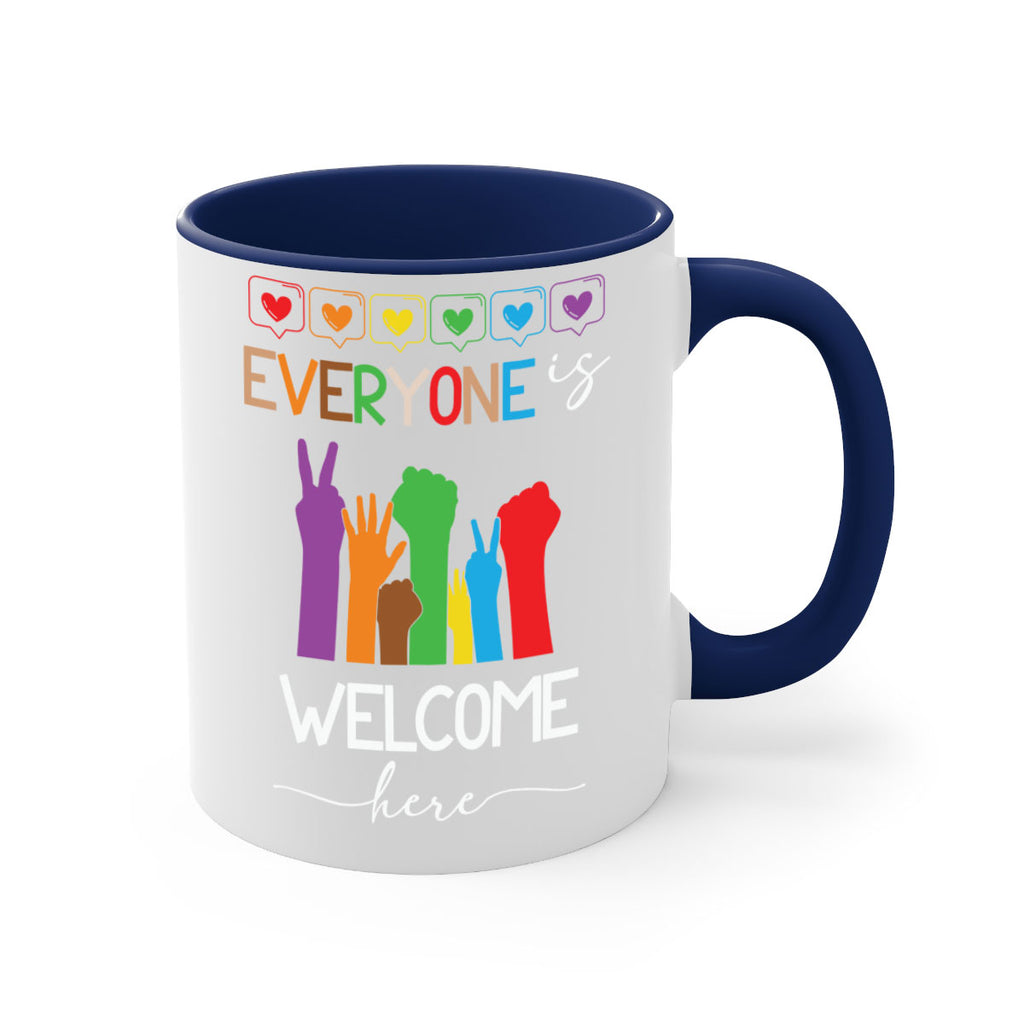 unity day everyone is welcome lgbt 7#- lgbt-Mug / Coffee Cup