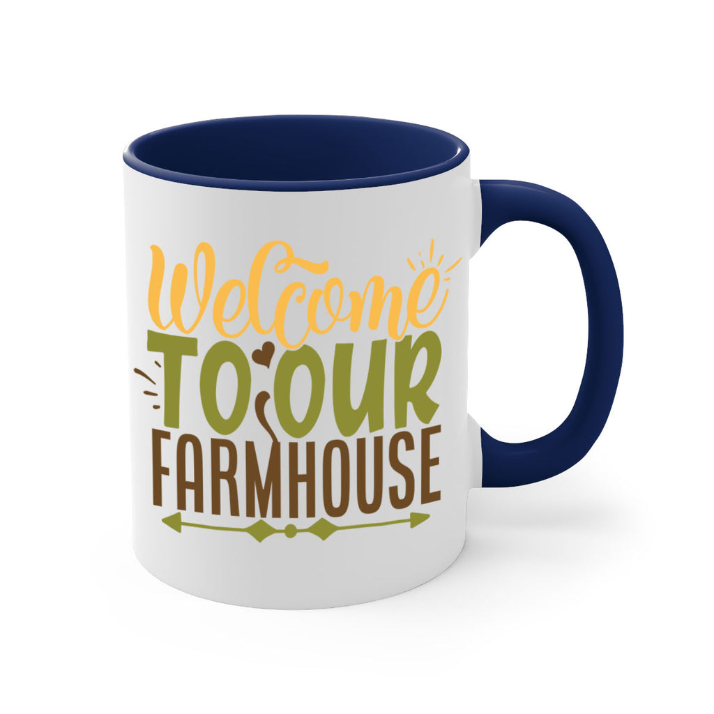 welcome to our farmhouse 2#- Farm and garden-Mug / Coffee Cup