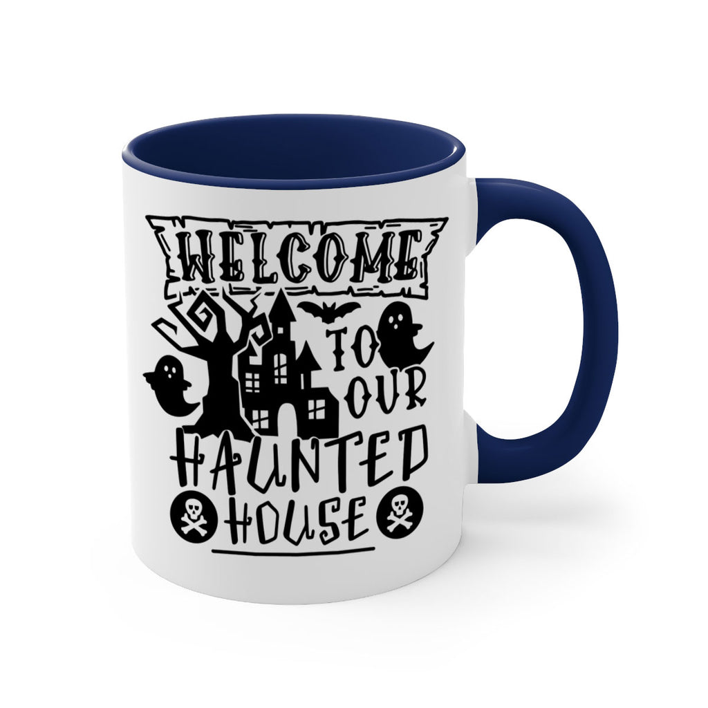 welcome to our haunted house 13#- halloween-Mug / Coffee Cup