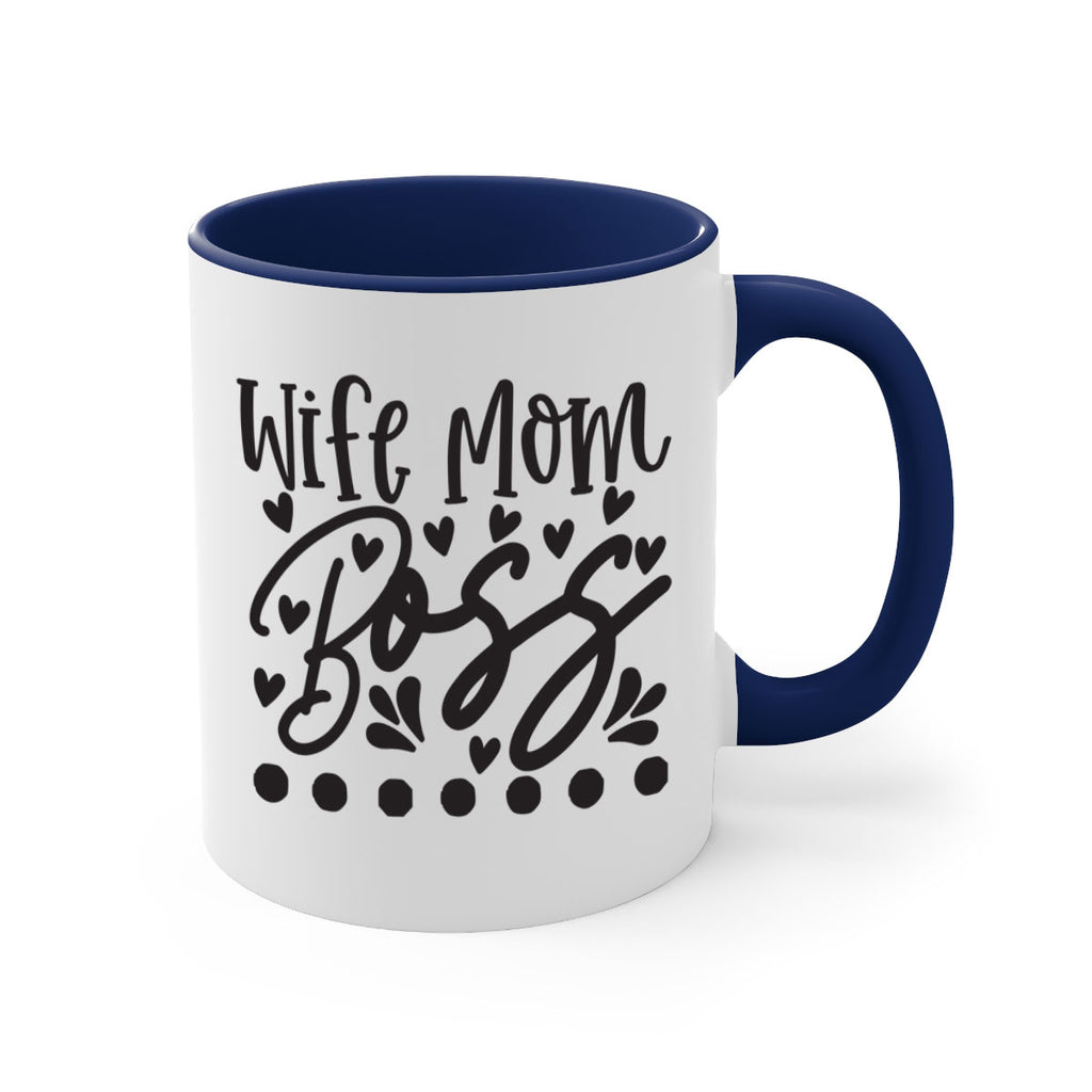 wife mom boss 358#- mom-Mug / Coffee Cup